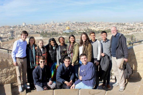 Prof. Jacobson with students