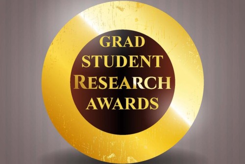 Graduate student research awards logo